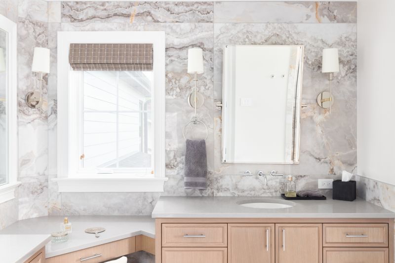 Bathroom Storage Installation