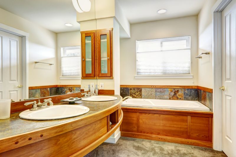 Bathroom Storage Installation