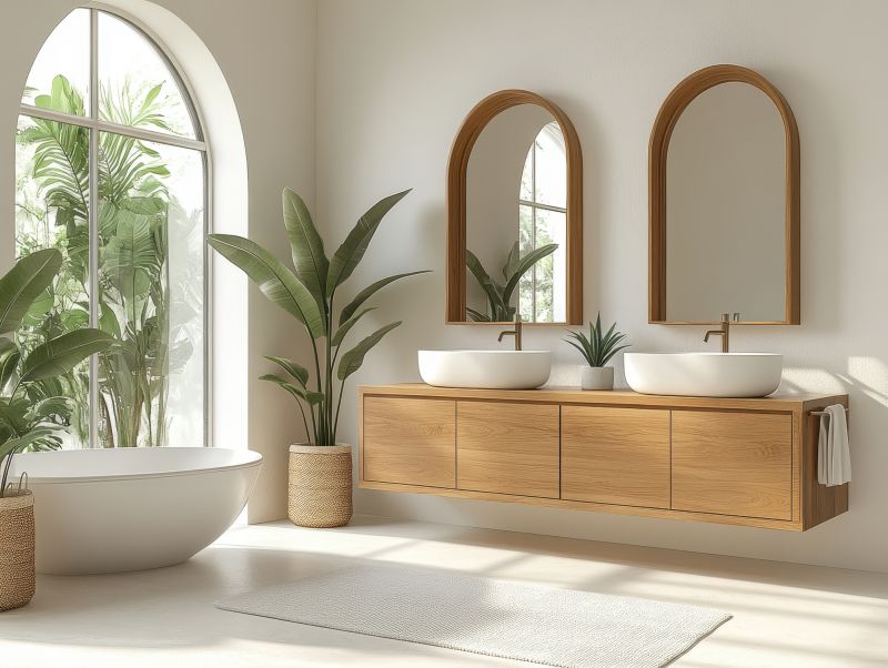 Bathroom Storage Installation